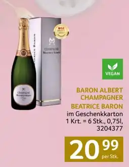 Transgourmet Baron albert champagner beatrice baron Angebot