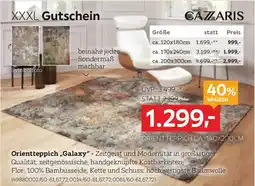 XXXLutz CAZZARIS Orientteppich Galaxy Angebot