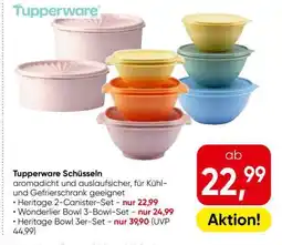 Eurospar Tupperware Schüsseln Angebot