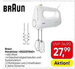 Eurospar Braun Handmixer 0X22211060 Angebot