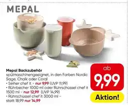 Eurospar Mepal Backzubehör Angebot