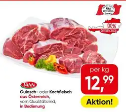 Eurospar TANN Gulasch- oder Kochfleisch Angebot