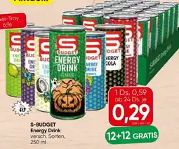 Eurospar S-BUDGET Energy Drink Angebot