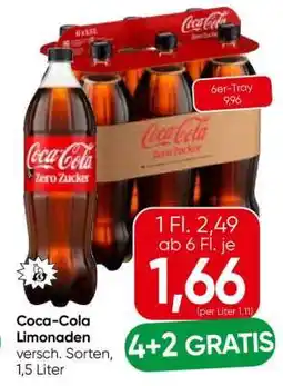 Eurospar Coca Cola Limonaden Angebot