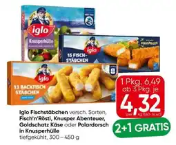 Eurospar IGLO FISCHSTÄBCHEN Angebot