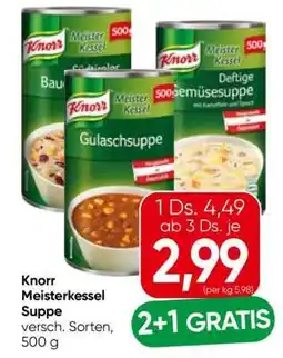 Eurospar Knorr Meisterkessel-suppe Angebot