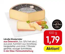 Eurospar Ländle Klostertaler Angebot