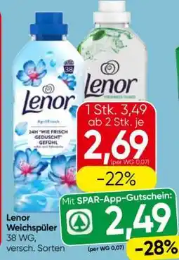 Eurospar Lenor Weichspüler Angebot