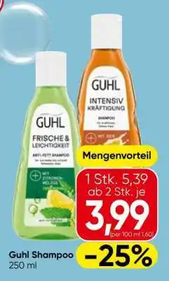 Eurospar Guhl Shampoo Angebot