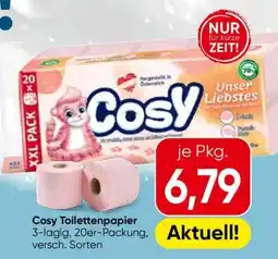Eurospar Cosy Toilettenpapier Angebot