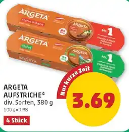 PENNY Argeta Aufstriche Angebot