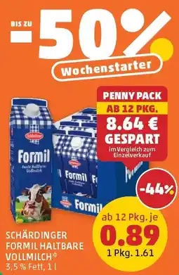 PENNY Schärdinger Formil Haltbare Vollmilch* Angebot