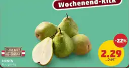 PENNY Birnen Angebot