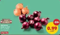 PENNY Zwiebeln Gelb od. Rot Angebot