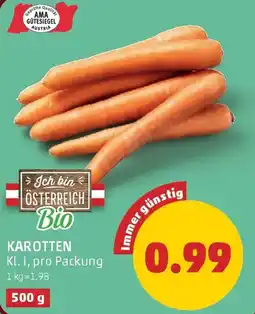 PENNY Karotten Österreich Bio Angebot