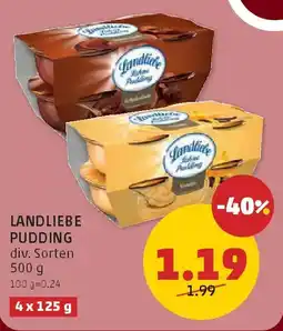 PENNY Landliebe Pudding Angebot