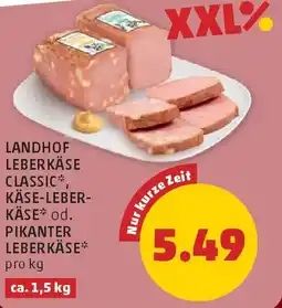 PENNY Landhof Leberkäse Classic* Angebot