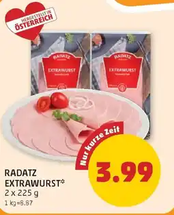 PENNY Radatz Extrawurst Angebot