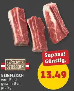 PENNY Beinfleisch vom Rind geschnitten Angebot