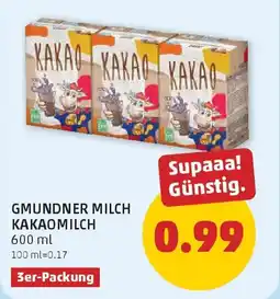 PENNY Gmundner Milch Kakao Milch Angebot