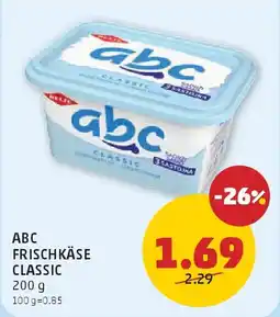 PENNY ABC Frischkäse Classic Angebot