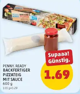 PENNY Penny. Ready Backfertiger Pizzateig mit Sauce Angebot