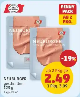 PENNY Neuburger geschnitten Angebot