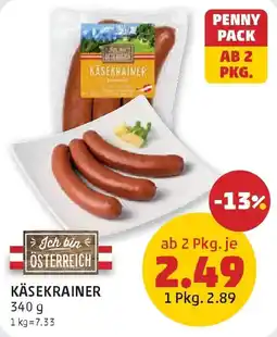 PENNY Käsekrainer Angebot