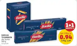 PENNY Barilla Teigwaren Angebot