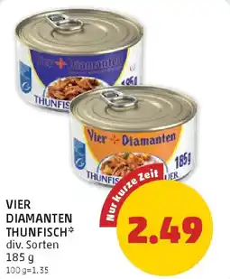 PENNY Vier Diamanten Thunfisch Angebot