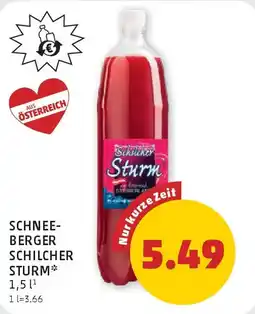 PENNY Schneebberger Schilcher Sturm Angebot