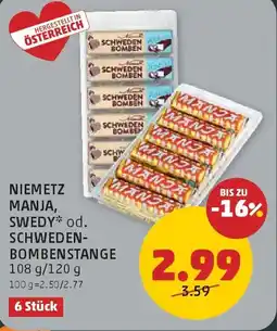 PENNY Niemetz Manja, Swedy* od. Schweden-Bombenstange Angebot