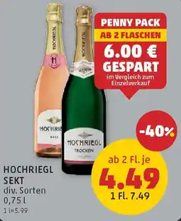 PENNY Hochriegl Sekt Angebot