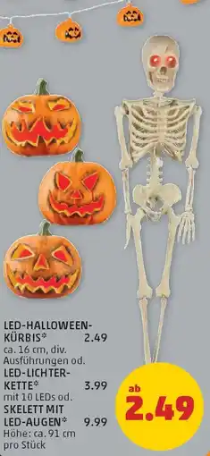 PENNY LED-HALLOWEEN-KÜRBIS* Angebot