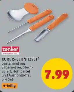 PENNY zenker Kürbis-Schnitzset Angebot