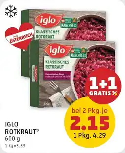 PENNY iglo klassisches rotkraut Angebot