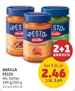PENNY Barilla Pesto Angebot