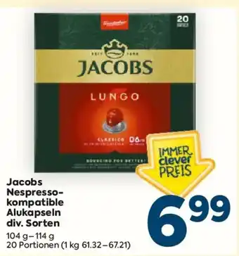 Jacobs Lungo Alukapseln