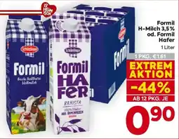 Billa Formil H-Milch 3,5% od. Formil Hafer Angebot