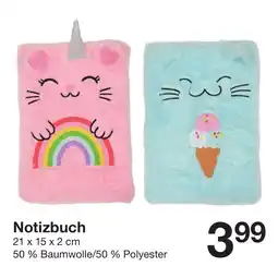 Zeeman Notizbuch Angebot