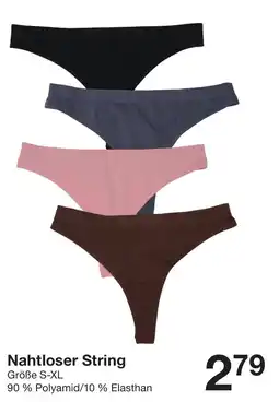 Zeeman Nahtloser String Angebot
