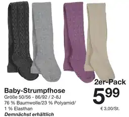 Zeeman Baby-Strumpfhose Angebot