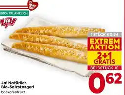 Billa Ja! Natürlich Bio-Salzstangerl Angebot