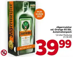 Billa Jägermeister Angebot