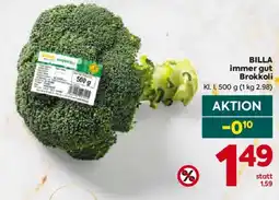 Billa BILLA immer gut Brokkoli Angebot