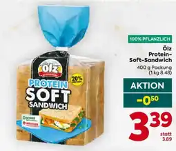 Billa Ölz Protein-Soft-Sandwich Angebot