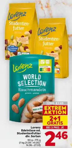 Billa Lorenz Edelnüsse od. Studentenfutter Angebot