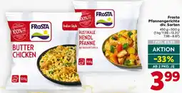 Billa Frosta Pfannengerichte Angebot