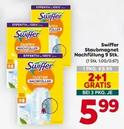 Billa Swiffer Staubmagnet Nachfüllung Angebot