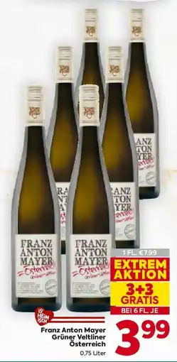 Billa Franz Anton Mayer Grüner Veltliner Angebot